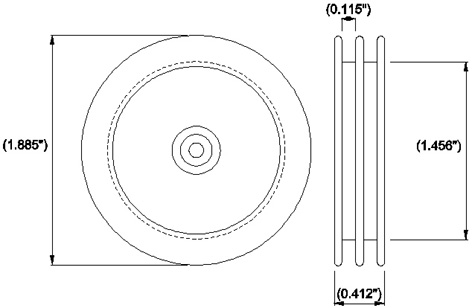 (未使用･未開封品)　ハイテック HS-785HB 13.2kg/1.38s 33785 ヨット用サーボ gsx453j HS-785HB Servo - ServoCity®