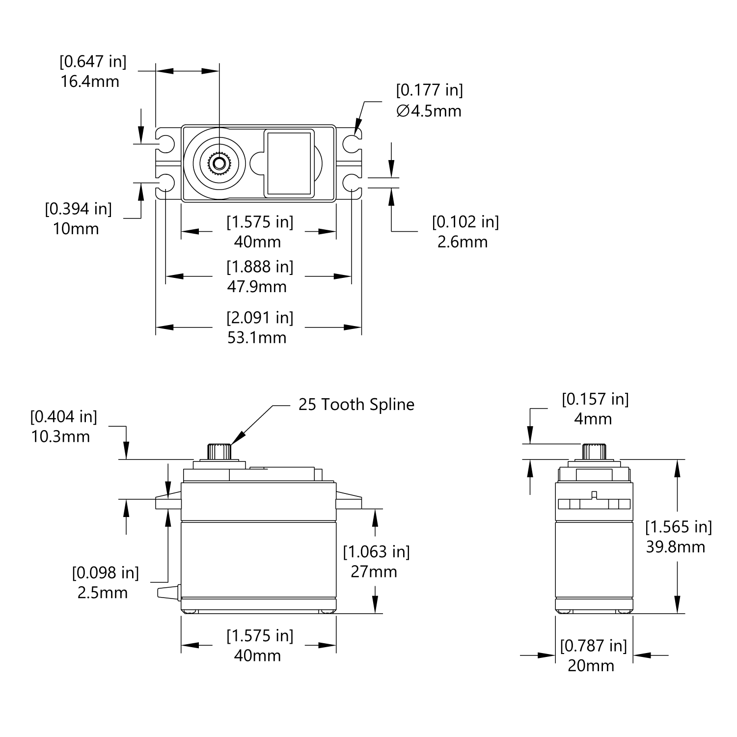 HSB-9465SH Servo - ServoCity®
