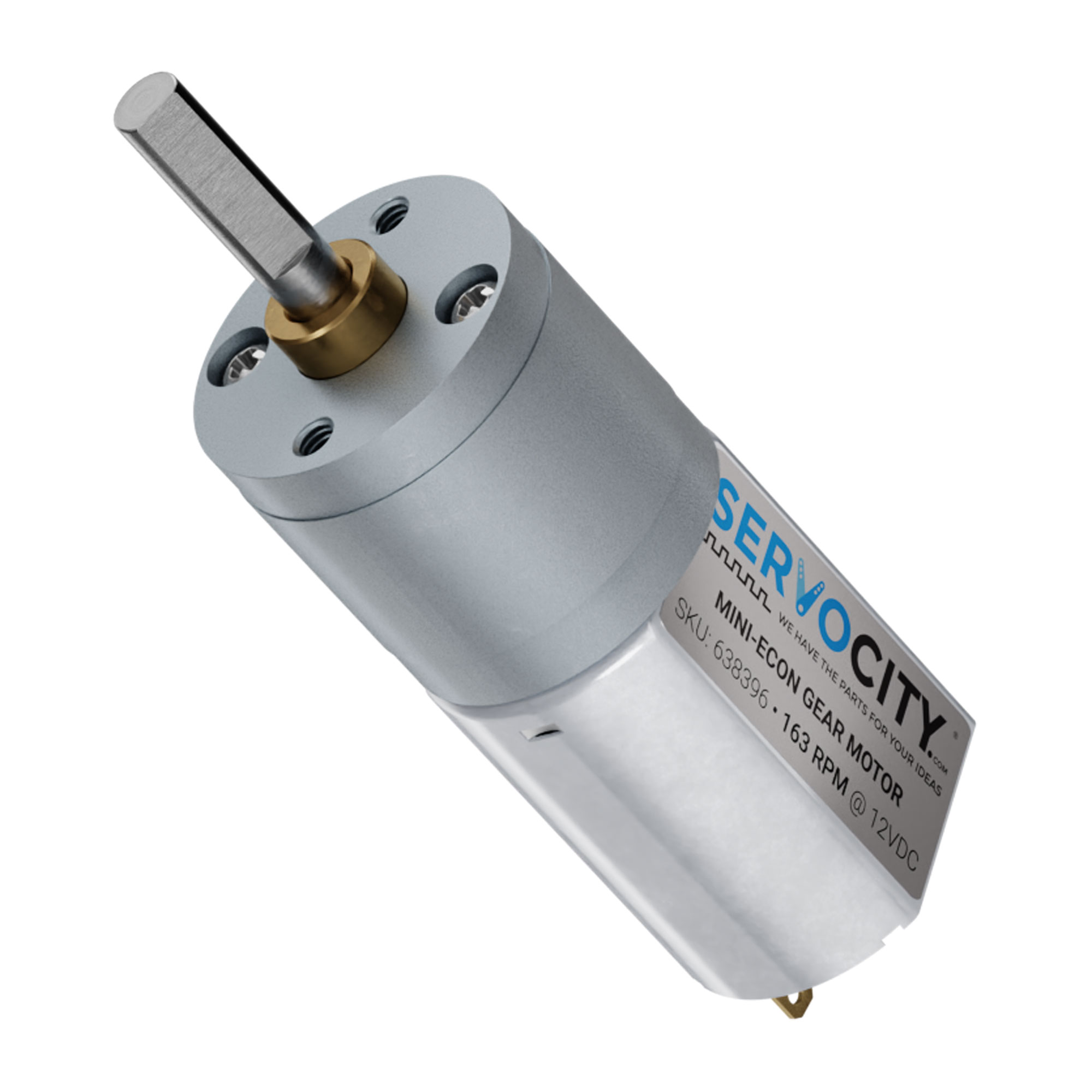 163 RPM Mini Econ Gear Motor