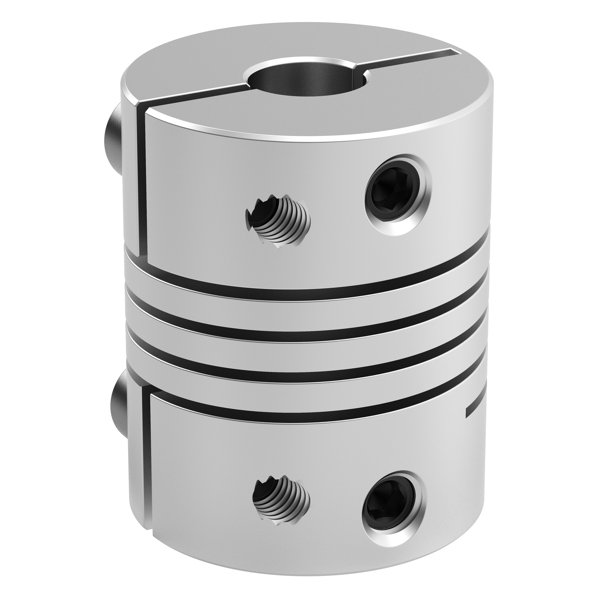 6mm to 0.250" Flexible Clamping Shaft Coupler