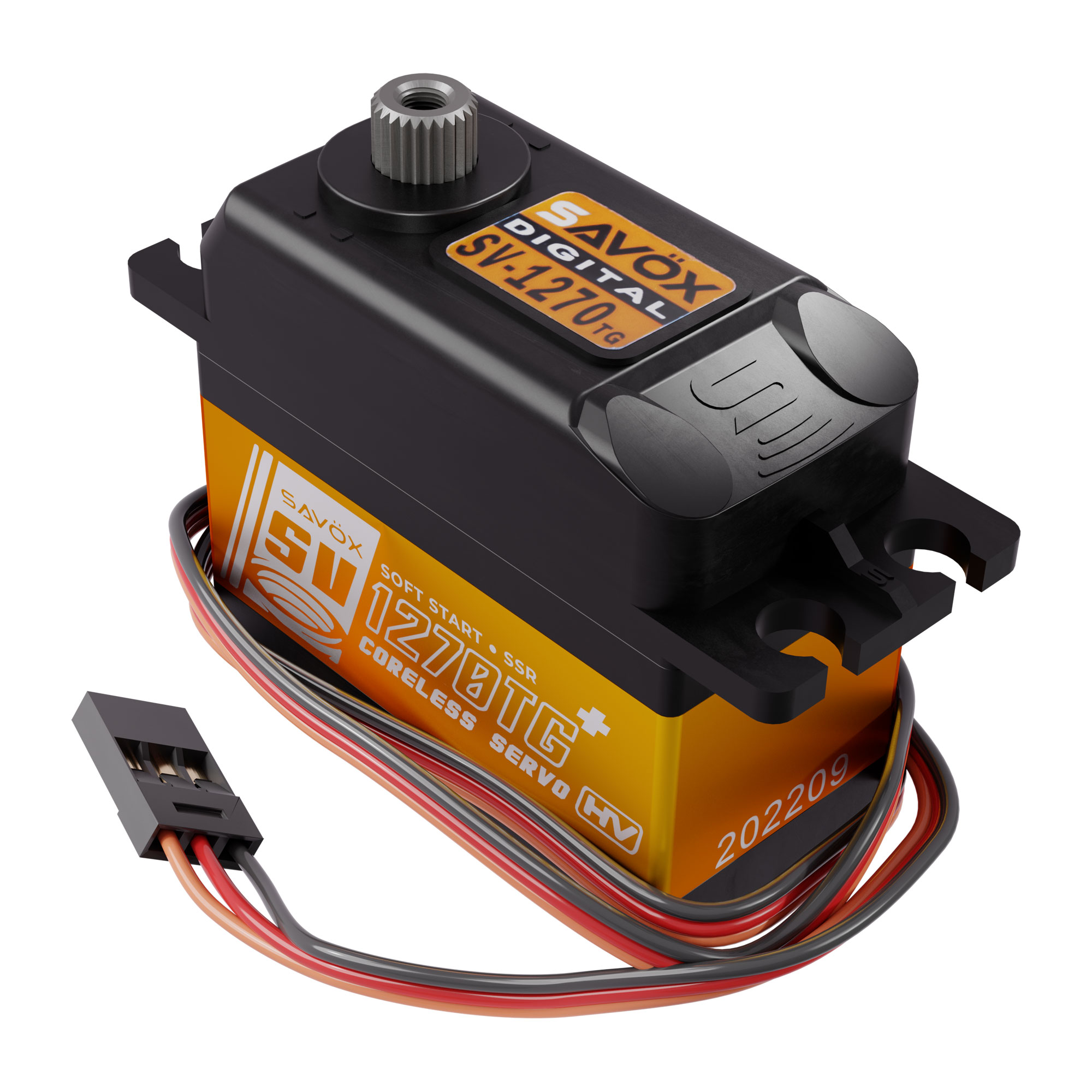 SV1270TGP High Voltage Coreless Digital Servo - ServoCity®