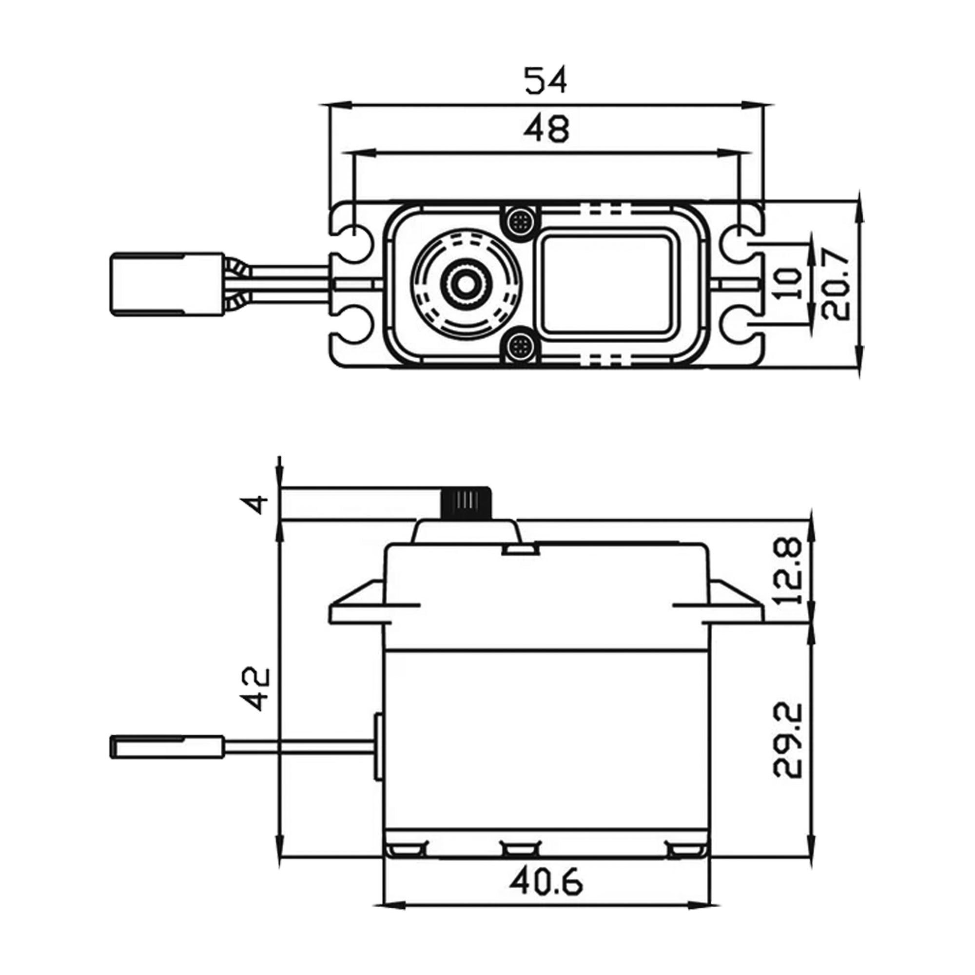 SWページ SW1210SGP Waterproof High Voltage Digital Servo (Black Edition