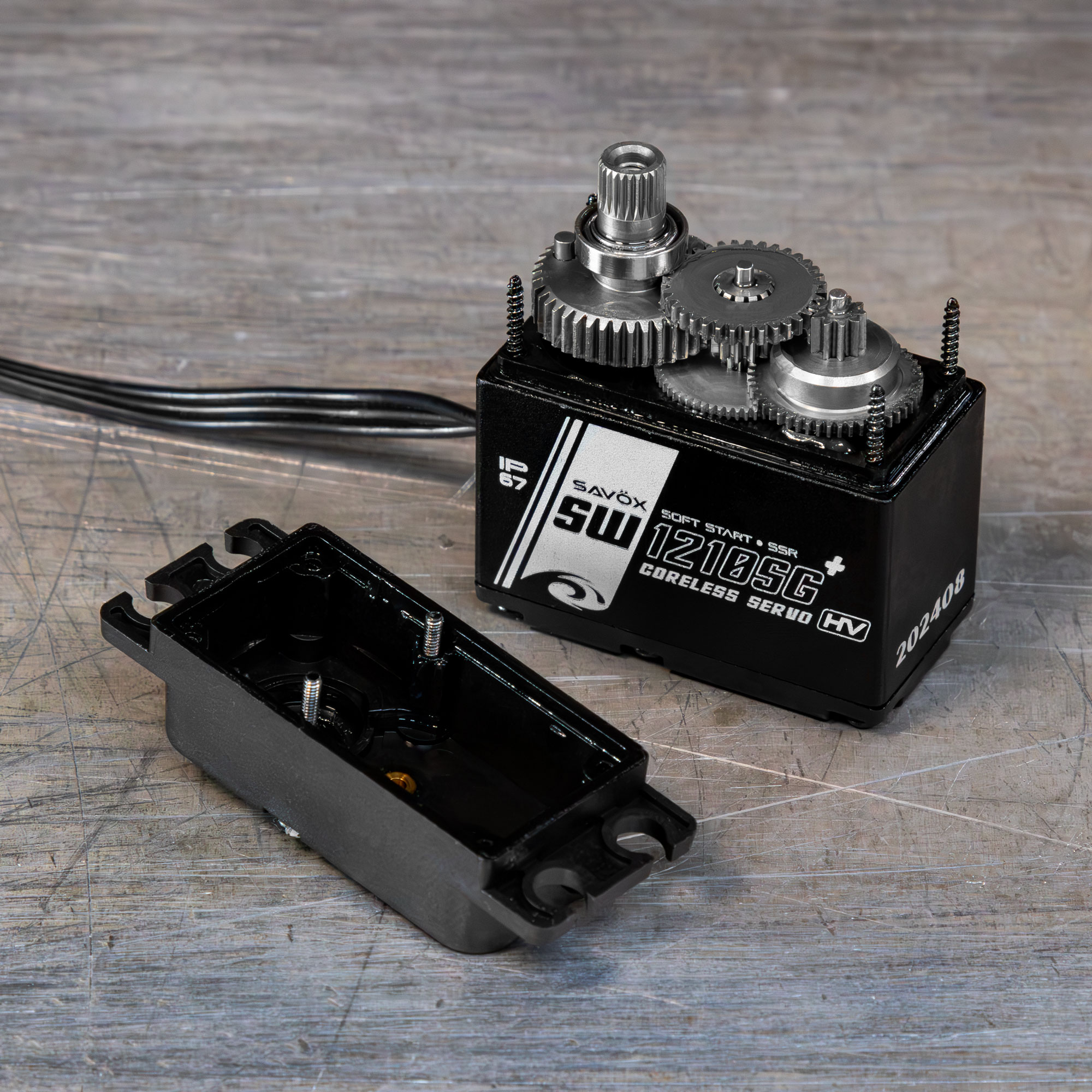 SW1210SGP Waterproof High Voltage Digital Servo (Black Edition
