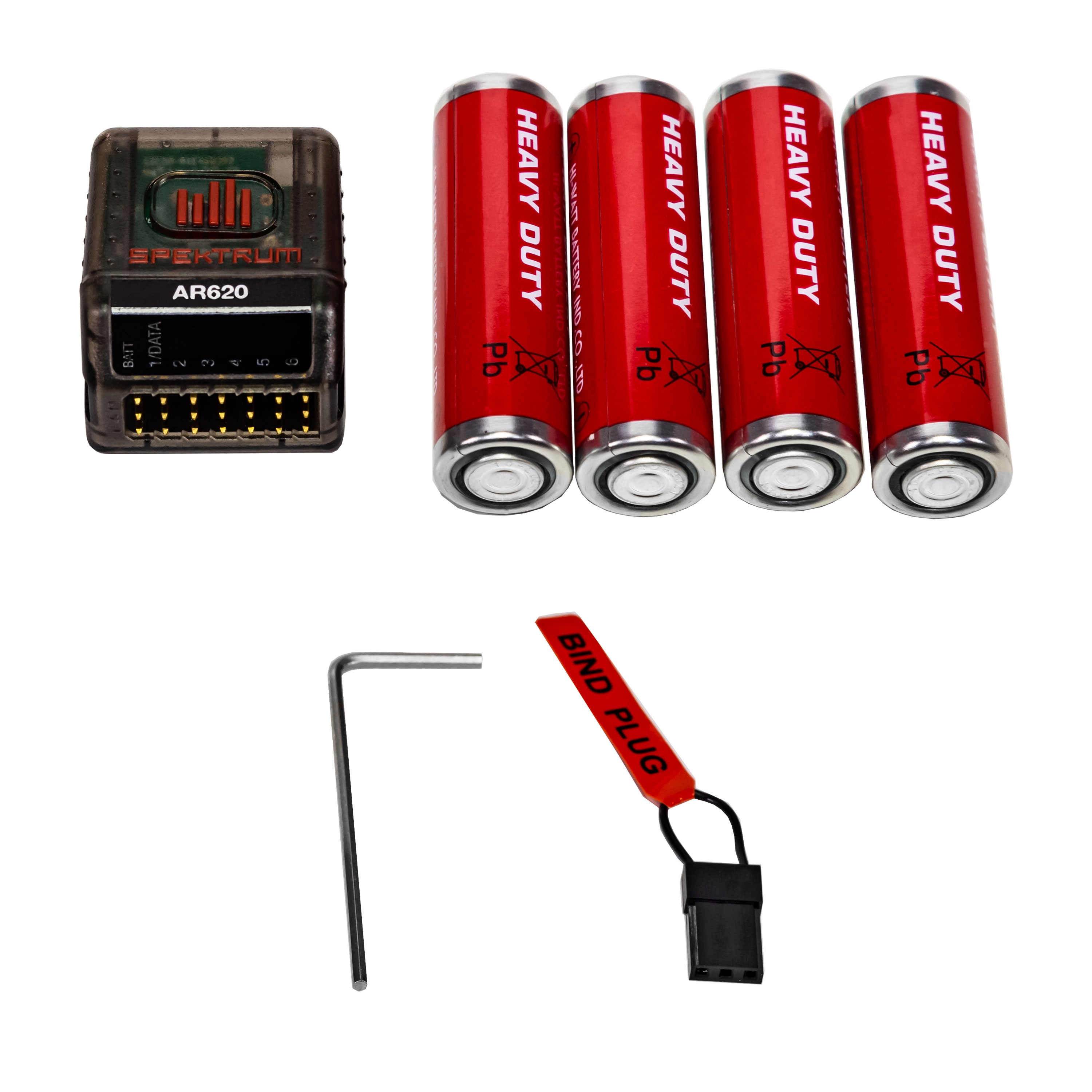 Spektrum™ DX6e Transmitter w/AR620 Receiver - ServoCity®