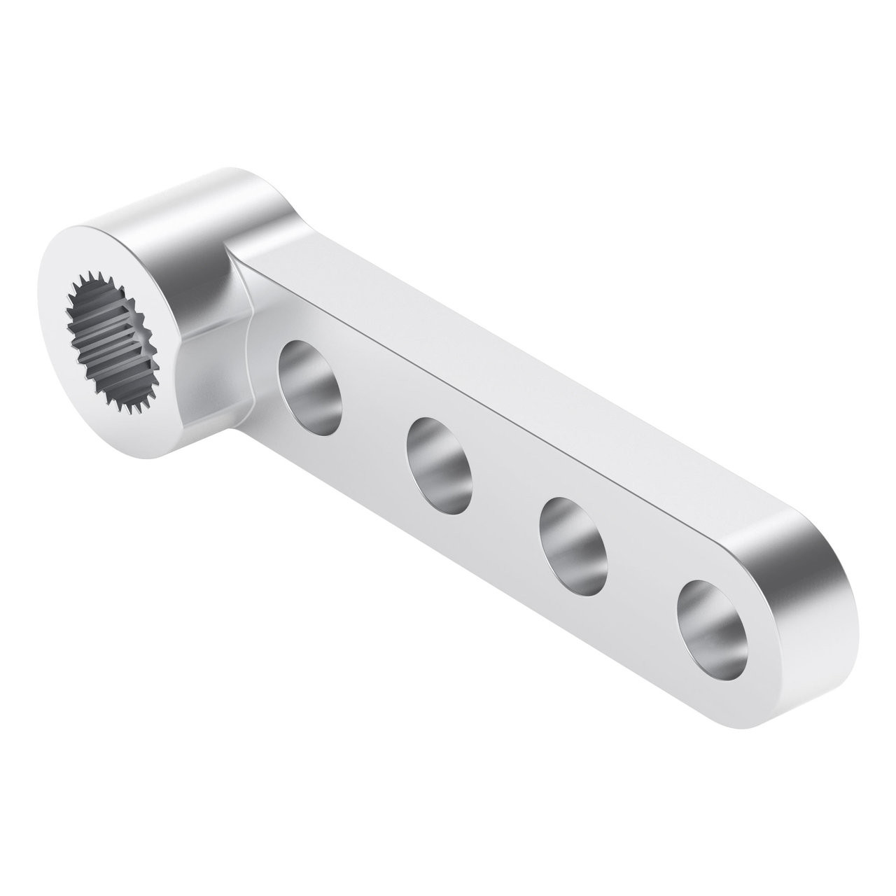 趣味 STREET 4mm Thru-Hole Servo Arm (25 Tooth Spline, 32mm Length) - ServoCity®
