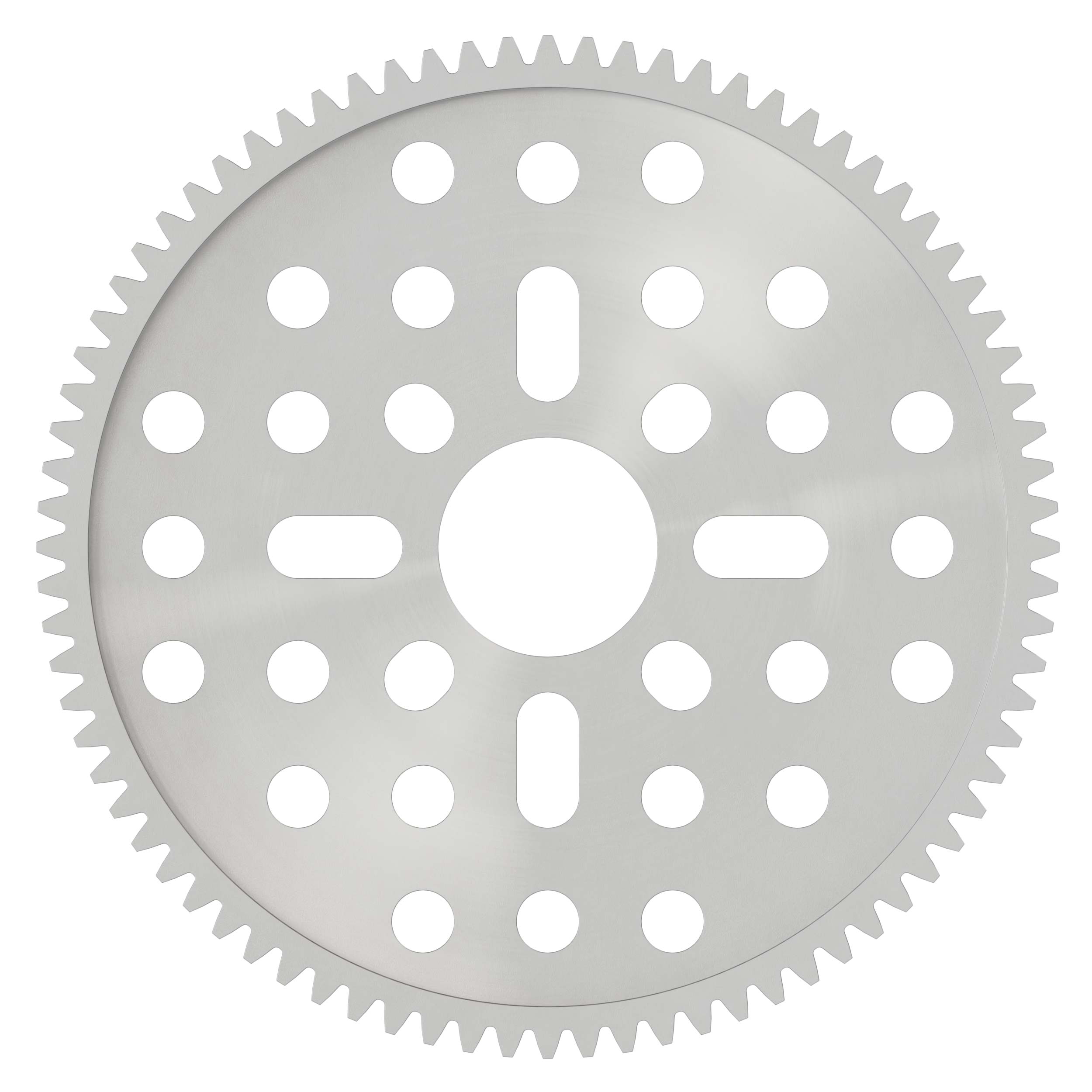 2302 Series Aluminum, MOD 0.8, Hub Mount Gear (14mm Bore, 80 Tooth