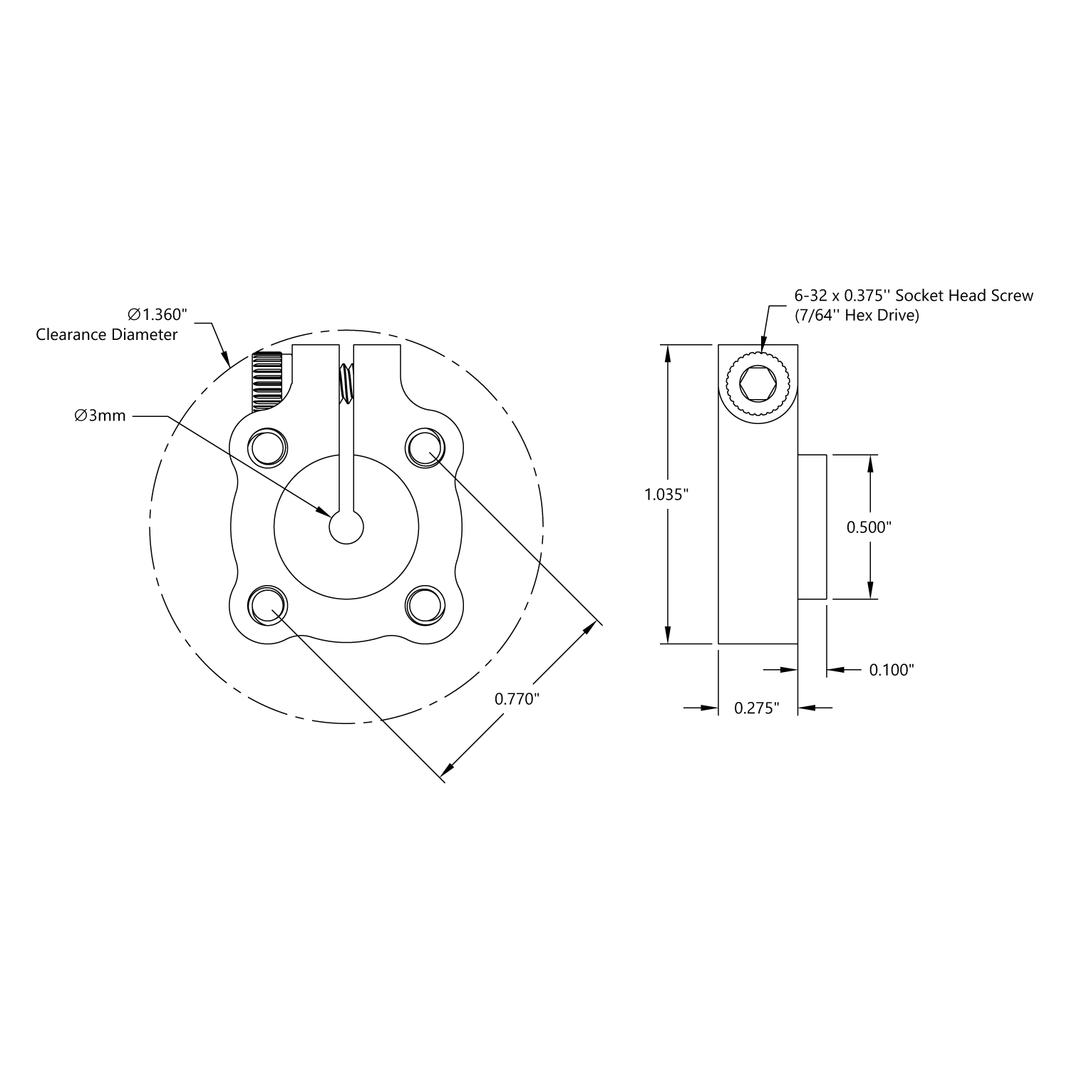 3mm (0.770