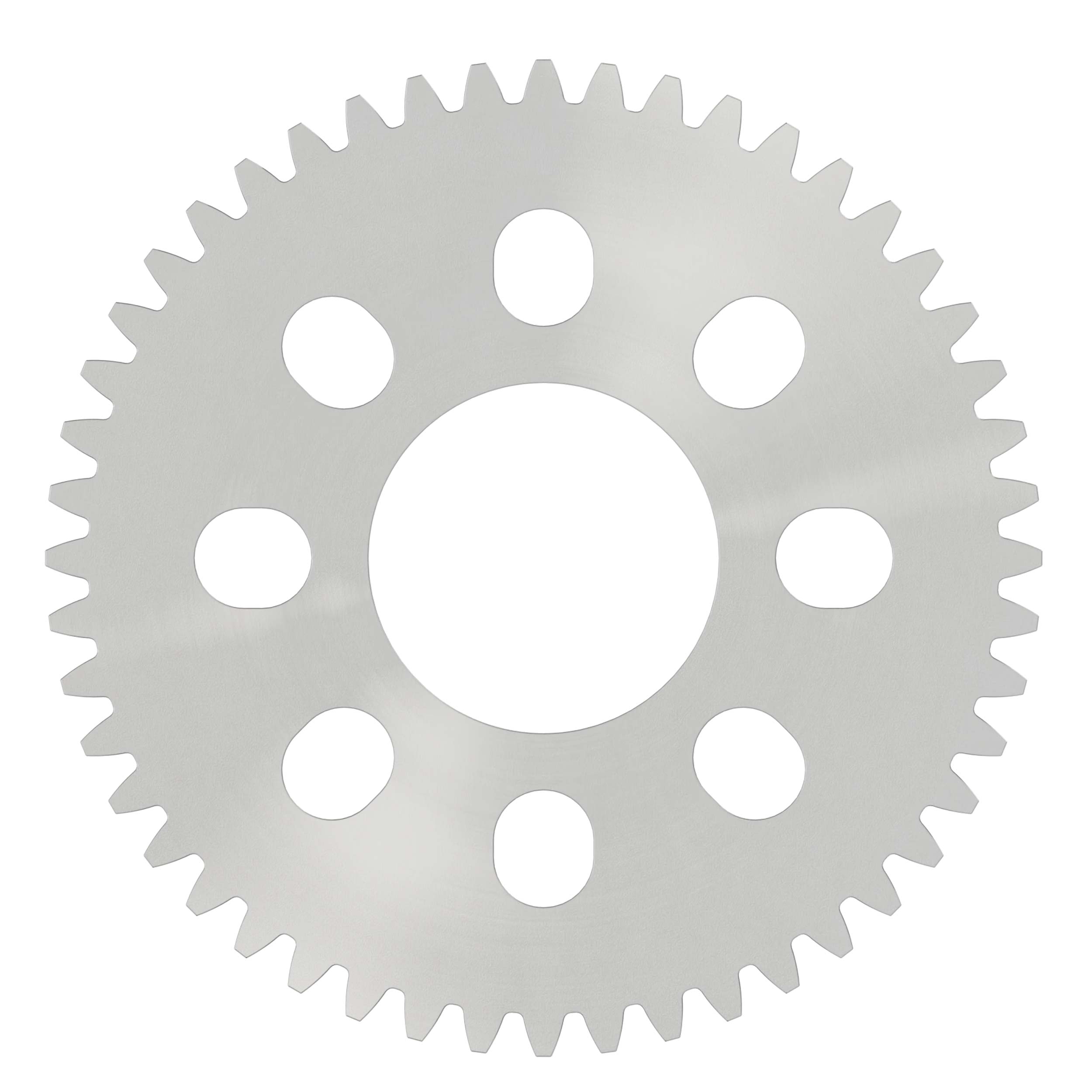2302 Series Aluminum, MOD 0.8, Hub Mount Gear (14mm Bore, 48 Tooth