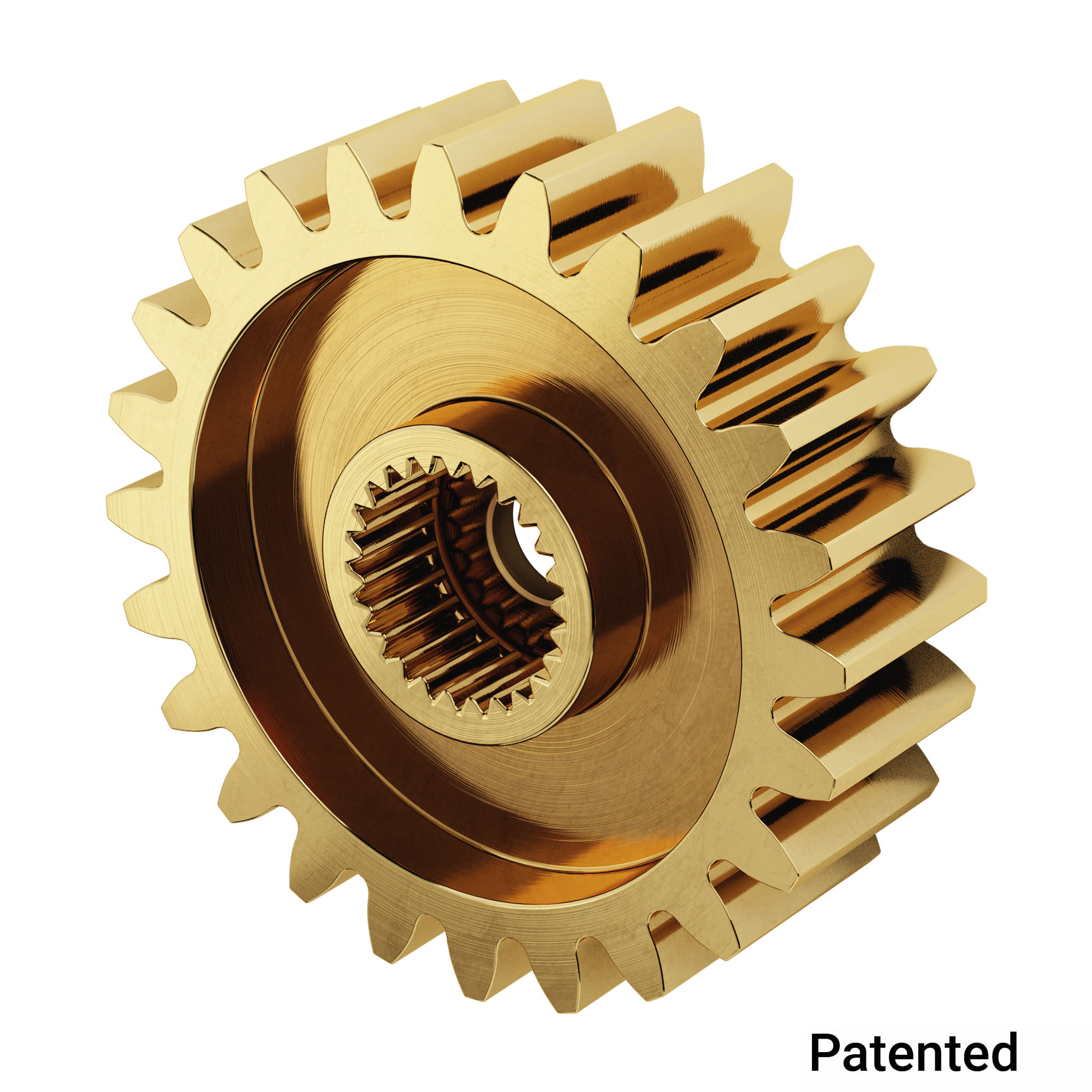 2305 Series Brass, MOD 0.8, Servo Gear (25 Tooth Spline, 24 Tooth