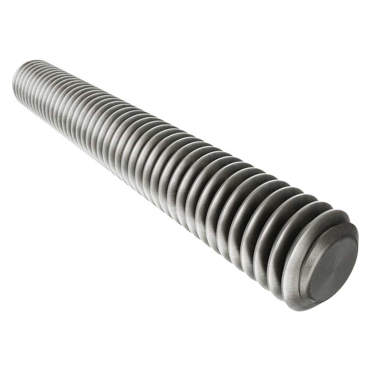 2808 Series Stainless Steel Threaded Rod (M4 x 0.7mm, 30mm Length) - 2 Pack