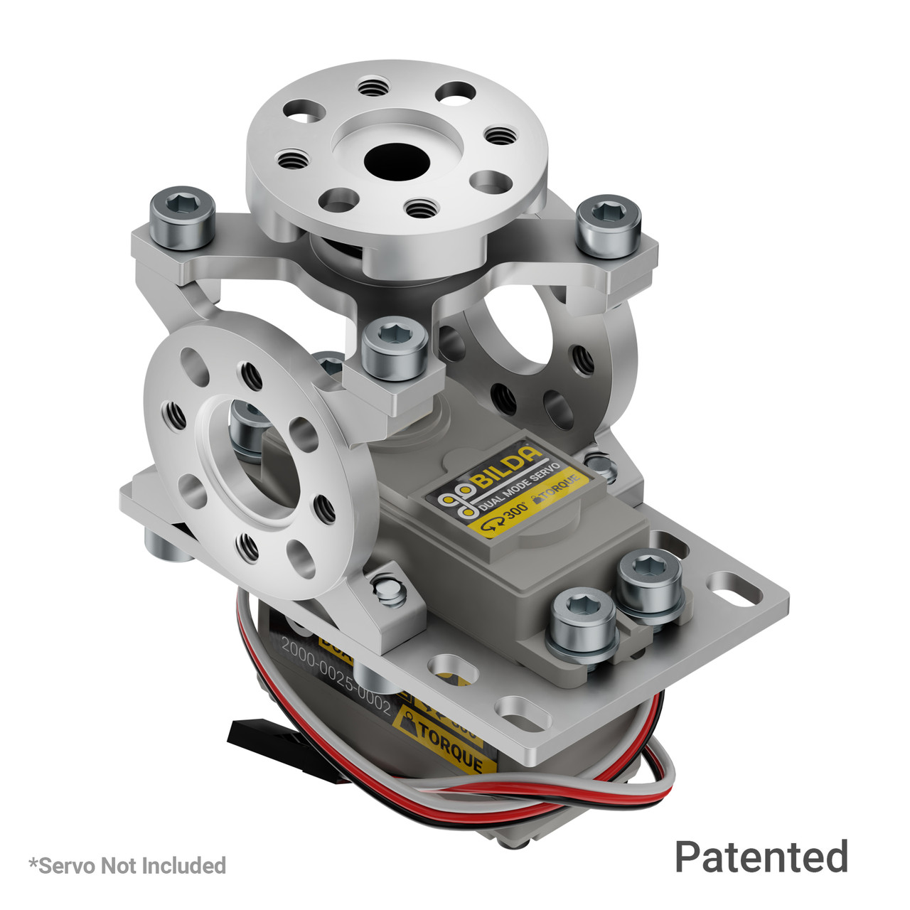ServoBlock® (Standard Size, 25 Tooth Spline, Hub-Shaft) - ServoCity®