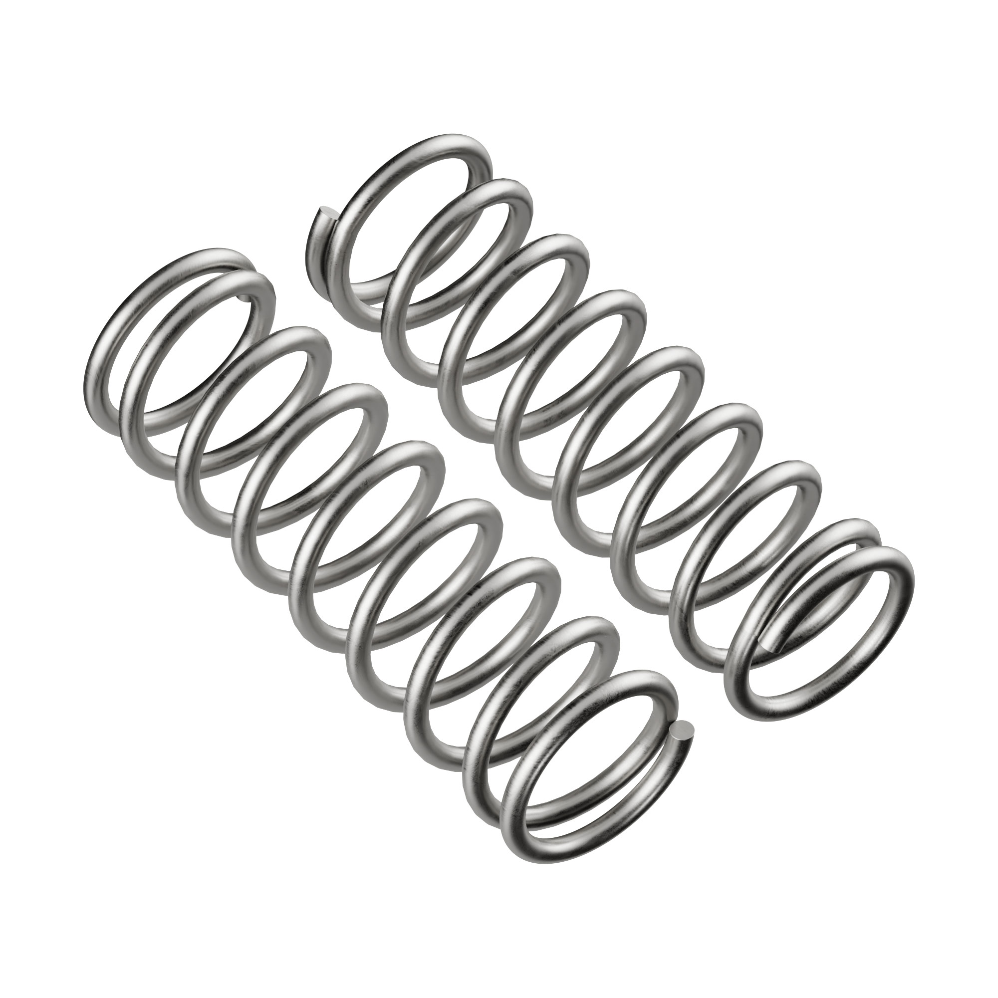 Compression Spring (6mm ID x 8mm OD, 2.3kg Max Load, 16-25mm Length) - 2  Pack - ServoCity®