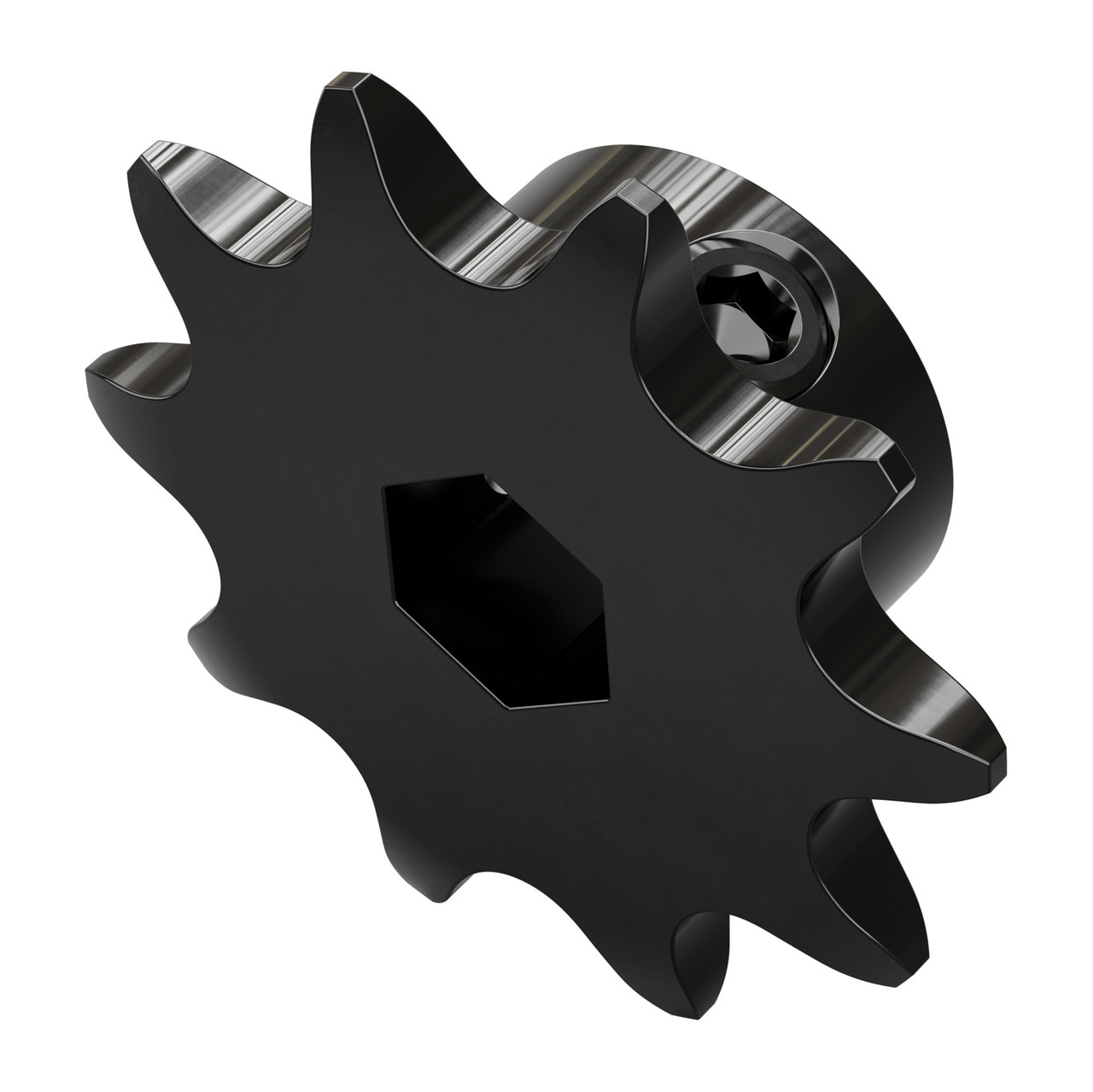 3307 Series 8mm Pitch Steel Set-Screw Sprocket (8mm REX® Bore, 10