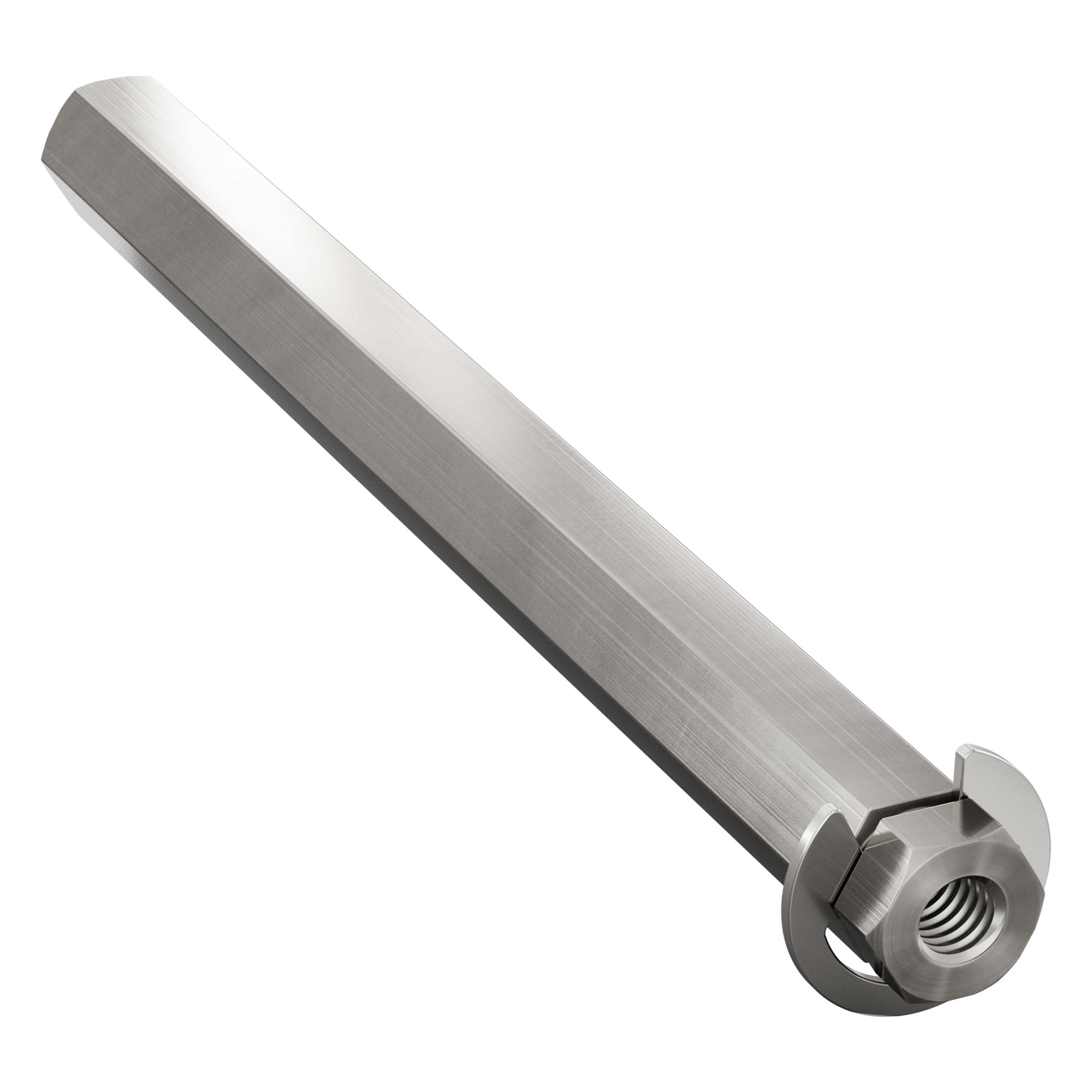 8mm REX™ Shaft with E-Clip (Stainless Steel, 88mm Length