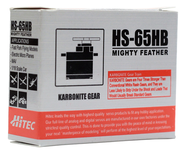 HS-65HB Servo-Clockwise (Stock) - ServoCity®