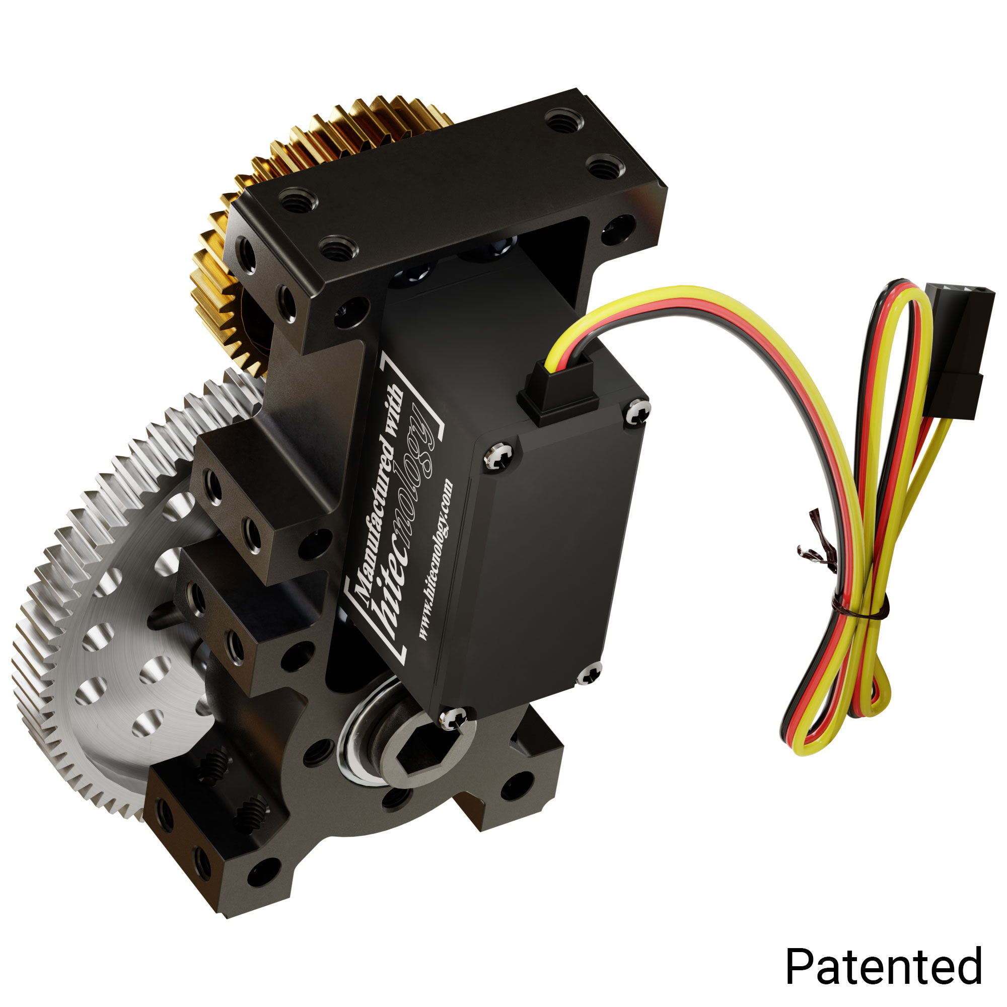 Shark-2 Servo Gearbox (0.28 sec/60°, 36 RPM, 944 oz-in