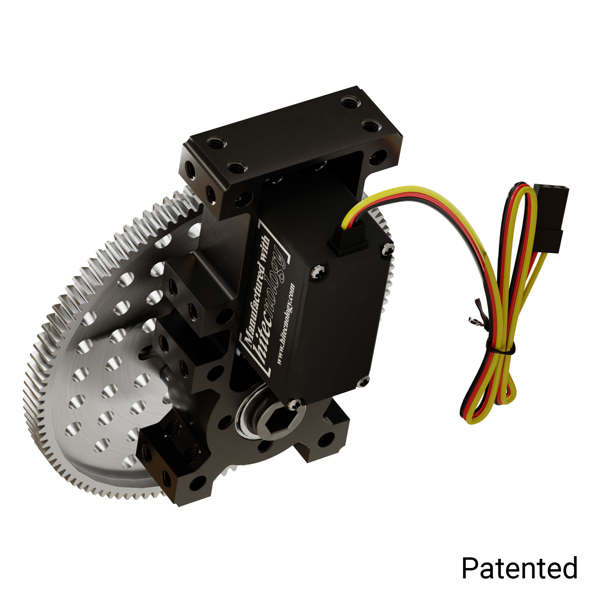 Shark-9 Servo Gearbox (1.26 sec/60°, 8 RPM, 4248 oz-in Torque, 280°  Rotation)