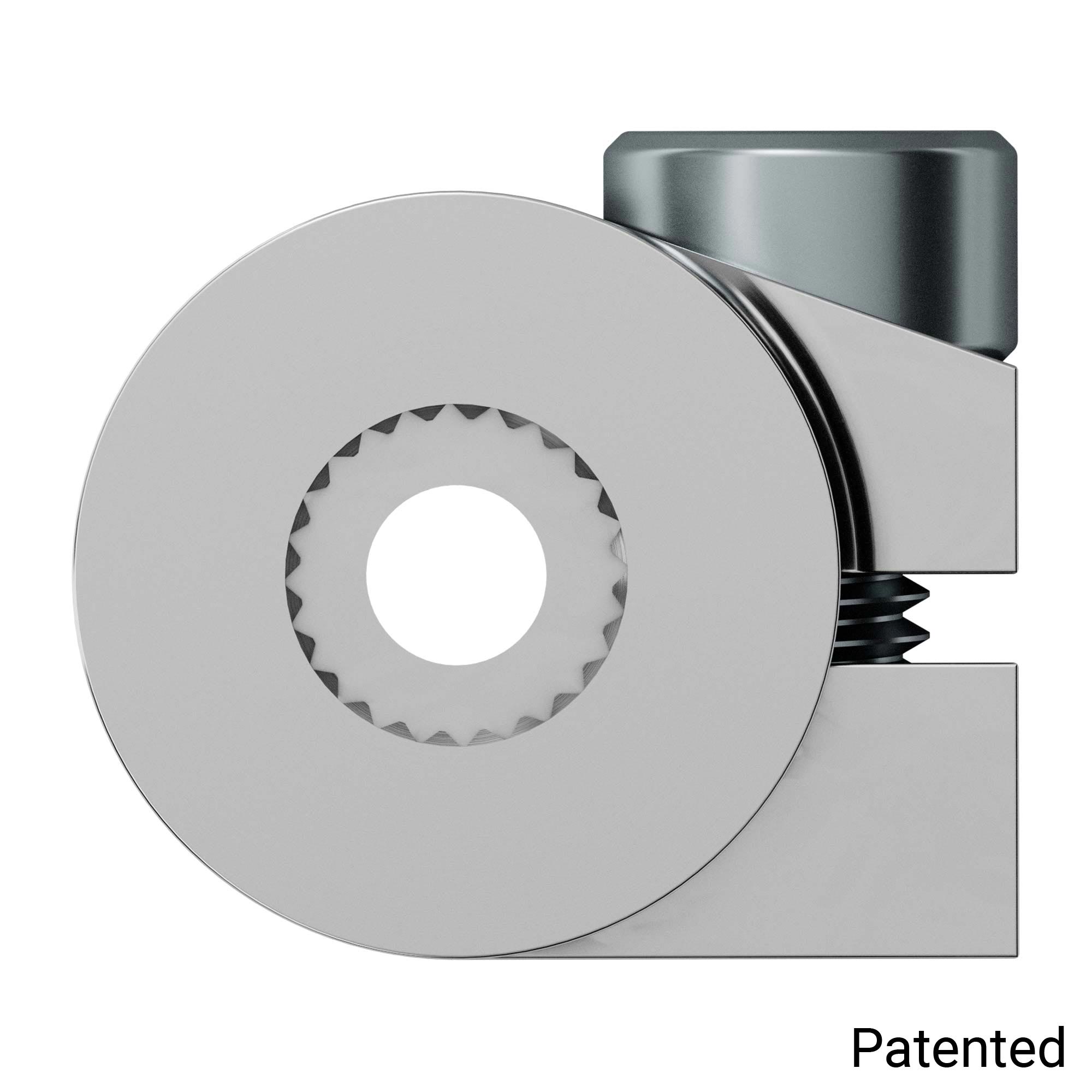 4001 Series Clamping Servo to Shaft Coupler (24 Tooth Spline