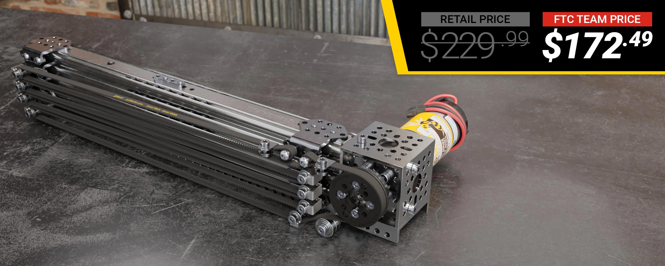 4 Stage Viper-Slide Kit (Belt-Driven, 336mm Slides)