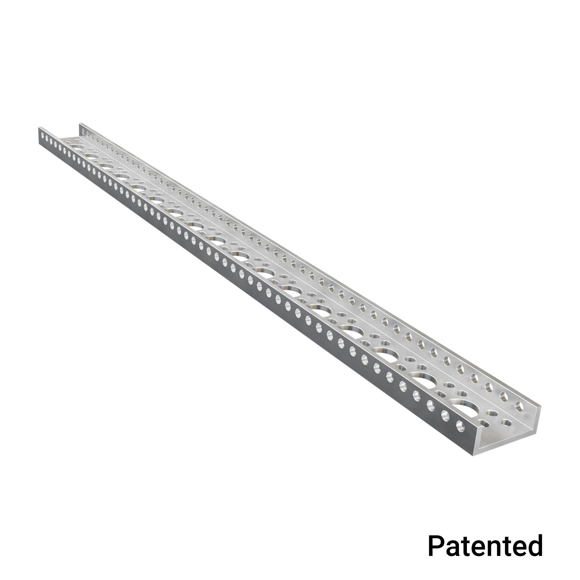 ユウシ 1143 Series Mini Low-Side U-Channel (17 Hole, 432mm Length