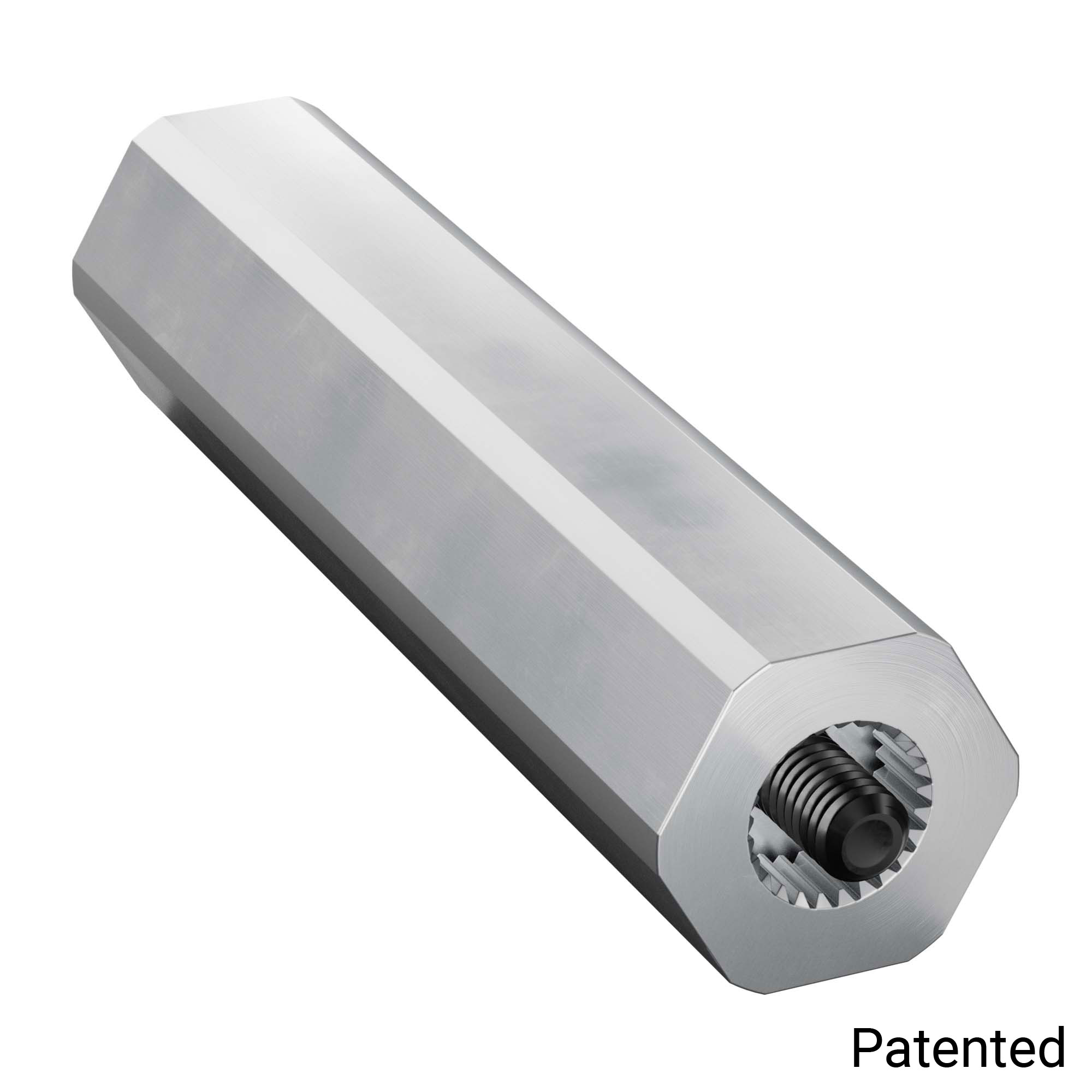 Sim2Max12° DILVANAシャフト 12mm REX® Servo Shaft (25 Tooth Spline, 48mm Length) - ServoCity®