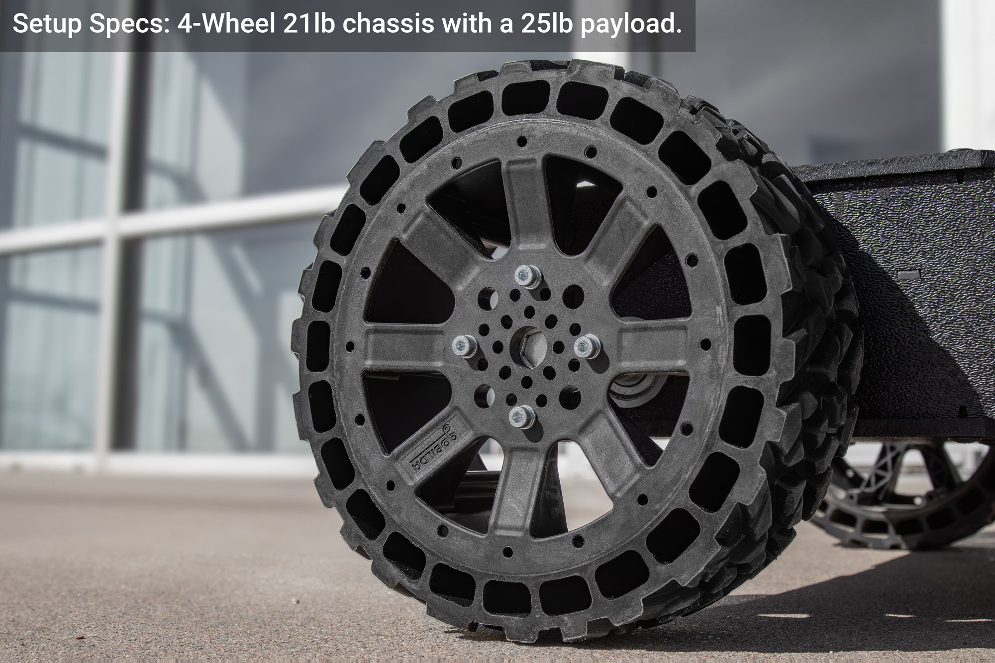 Wasteland Wheel (144mm Diameter, 52mm Width)