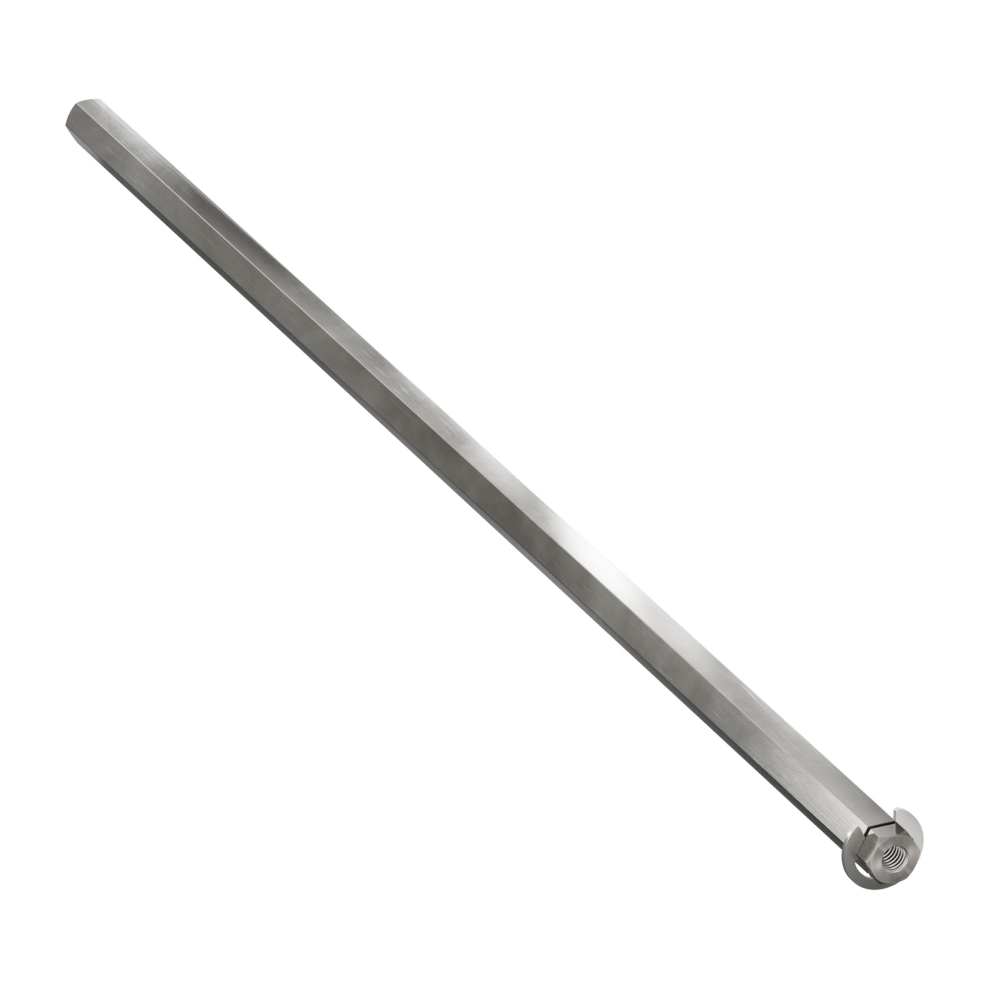 8mm REX® Shaft with E-Clip (Stainless Steel, 288mm Length