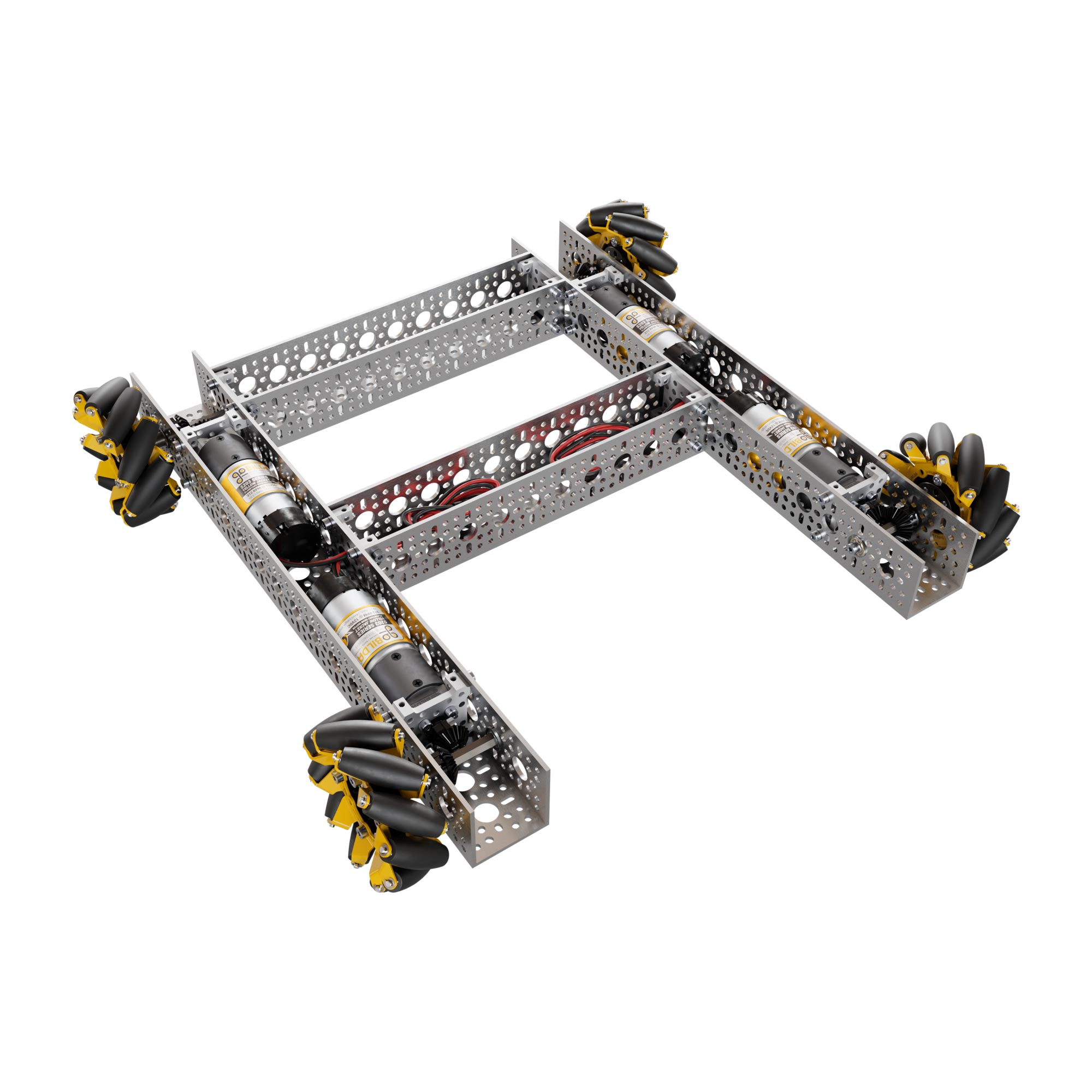 Strafer® Chassis Kit (96mm Mecanum Wheels) - ServoCity®