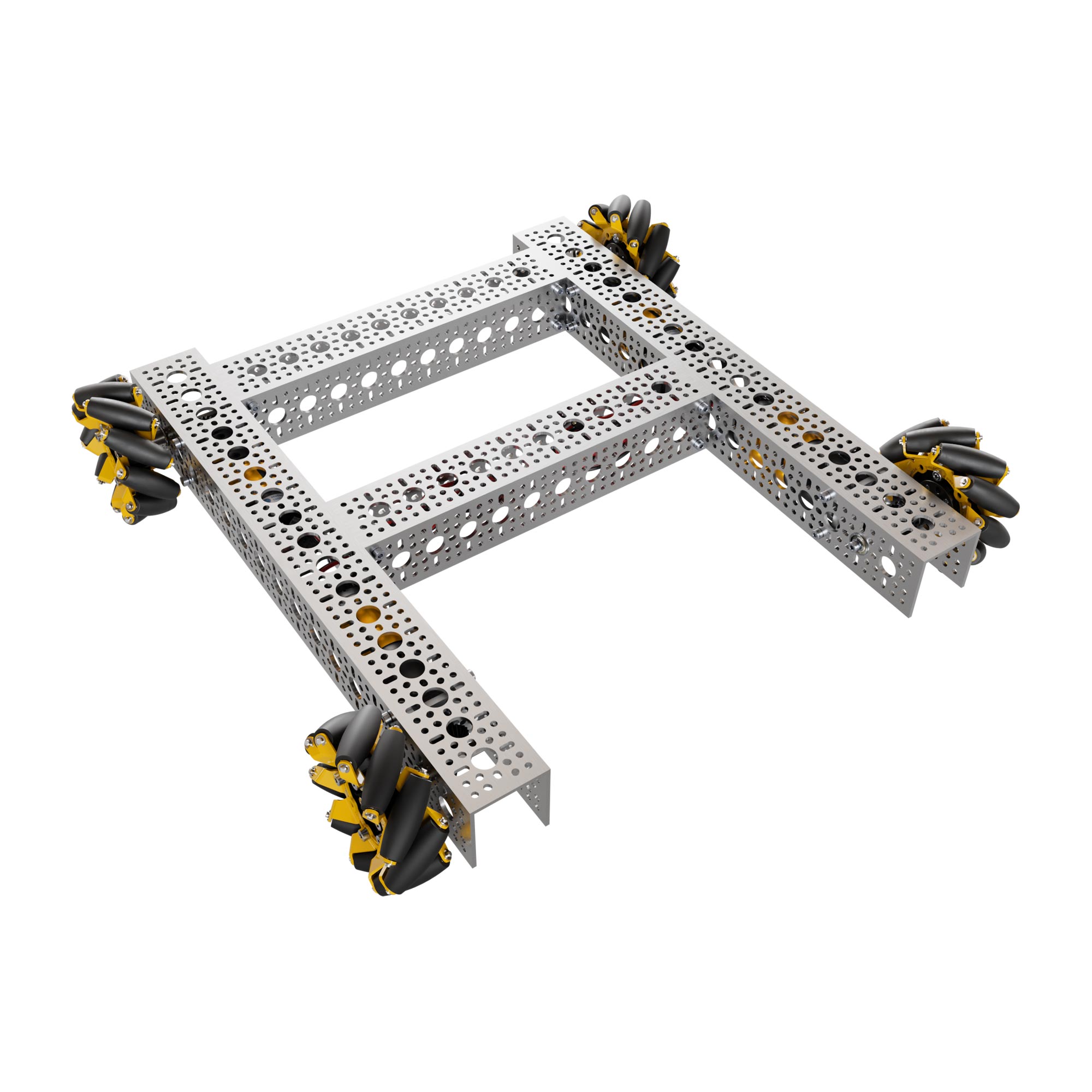 Strafer® Chassis Kit (96mm Mecanum Wheels) - ServoCity®