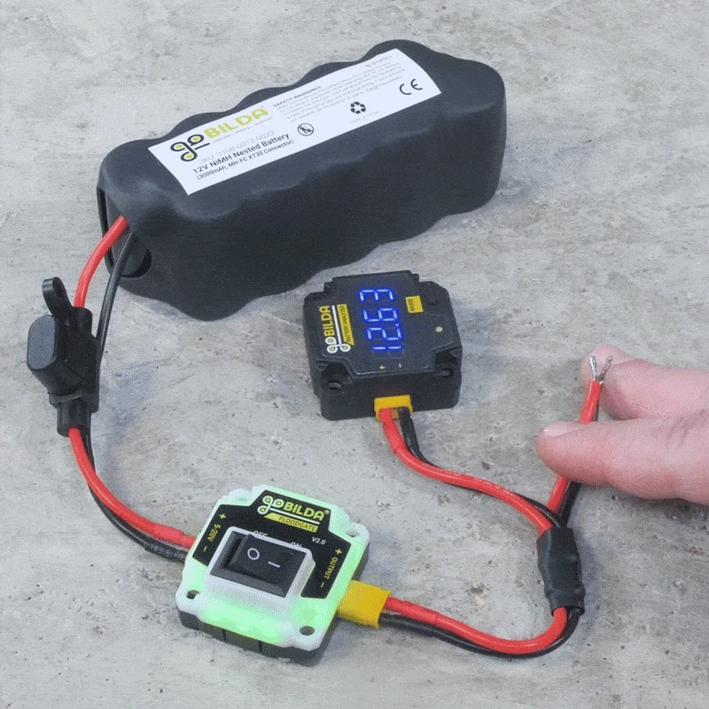 Floodgate Power Switch (XT30, Current Sensing) - ServoCity®