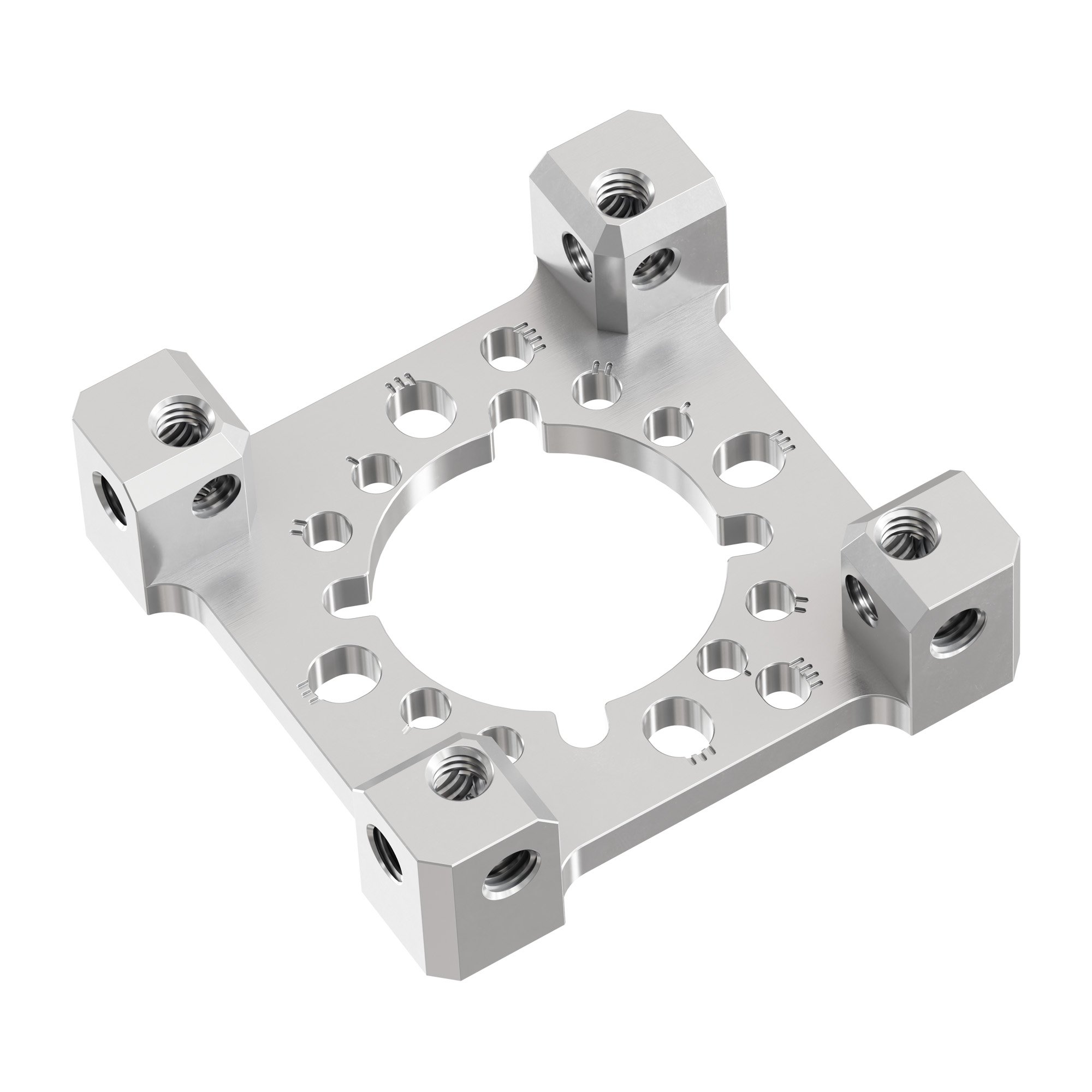 1702 Series Quad Block Motor Mount (43-1) - ServoCity®