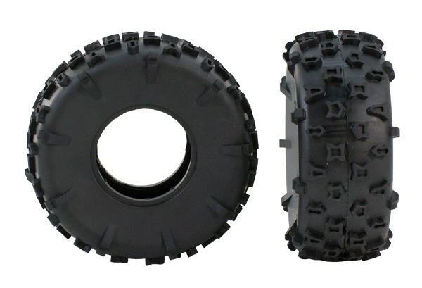 Miei T　0206 3609 Series Leopard Tire - 2 Pack - ServoCity®