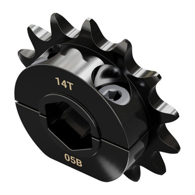 8mm Pitch Steel Clamping Sprocket (12mm REX® Bore, 14 Tooth)