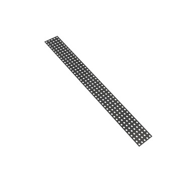 Transparent Black Polycarbonate Grid Plate (1.5mm Thickness, 5 x 44 ...
