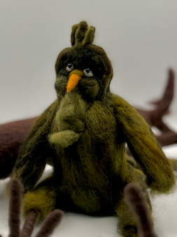 felted bird