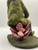 felted frog back view