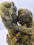 felted frog details