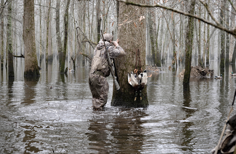 natural gear cutdown waterfowl jacket