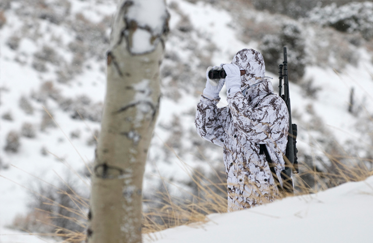 Outdoor Bionic Snow Camouflage Cotton Suit Winter Fishing Waterproof And  Cold Camouflage Cotton Suit