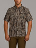 Short Sleeved Camo Vent Back Shirt