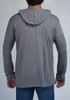 Tri-Blend Logo Hooded Tee - Heather Gray