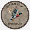 Camo Duck Die Cut Sticker