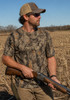 Natural Tri-Blend Short Sleeve Henley