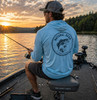 Natural Gear Hooded Solar Shirt - "Blue Bass"
