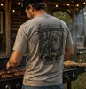"Kickin' Timber " Graphic SS Tee - Stone Gry.