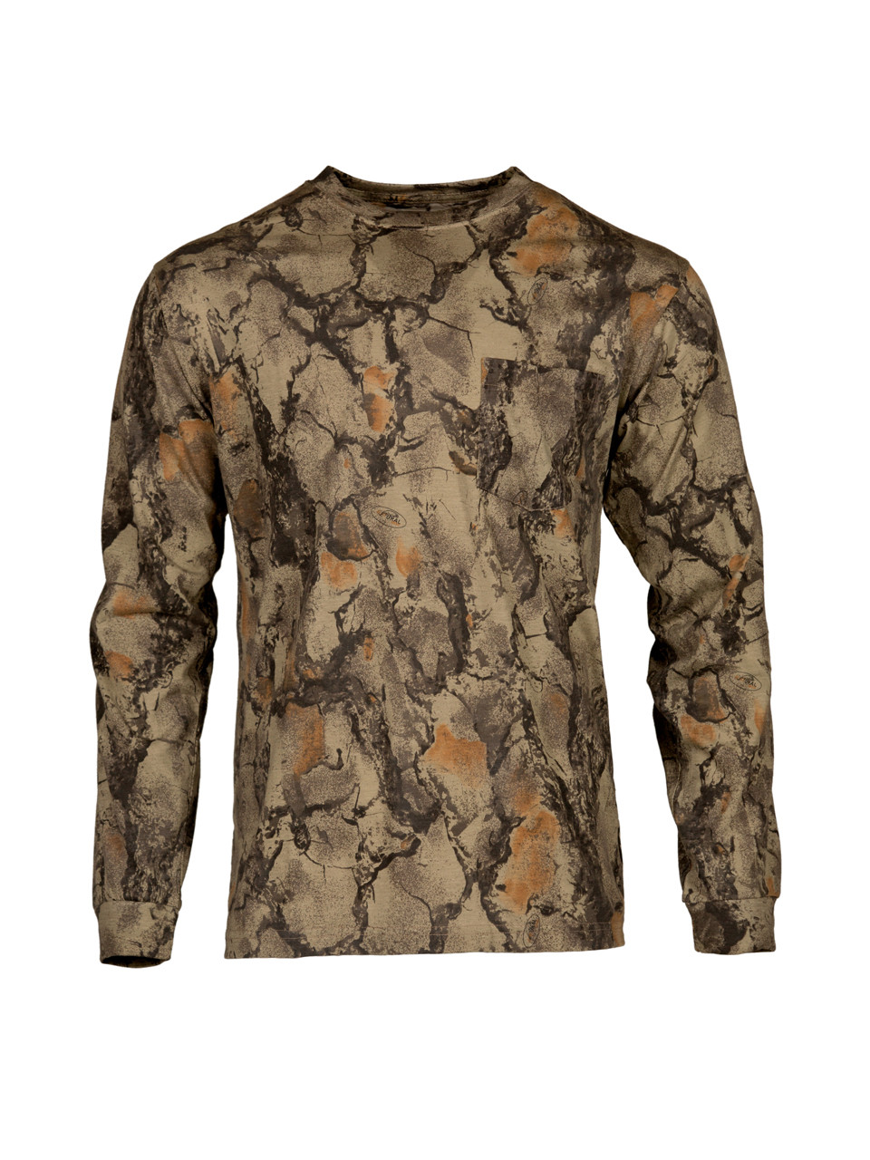 Natural Camo Long Sleeve Hunting Tee Cotton Hunting Shirt