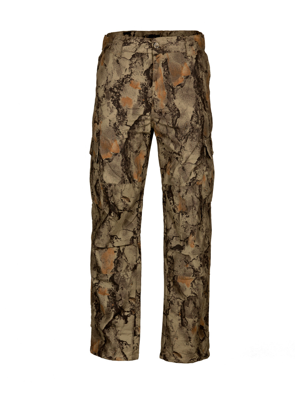 Men's Camouflage Cargo Pants, Stretchable Trousers With 6 Pockets - 30 /  Camouflage