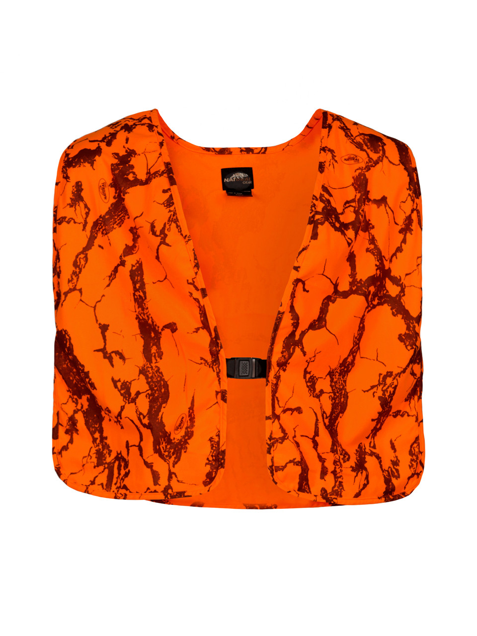 Blaze Camo Safety Vest Hunter S Orange Vest Natural Gear