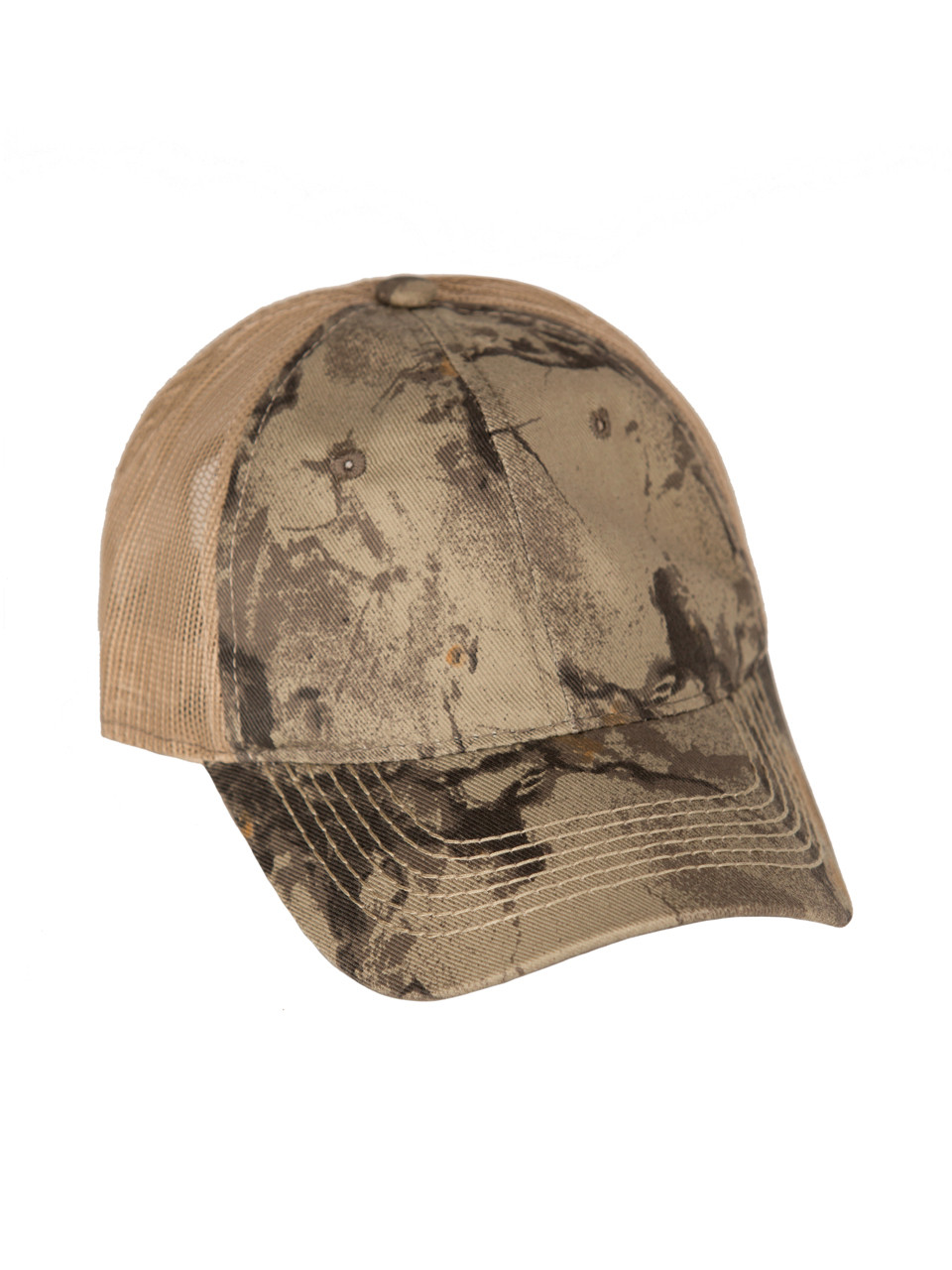 Natural Gear Mesh Back Blank Cap