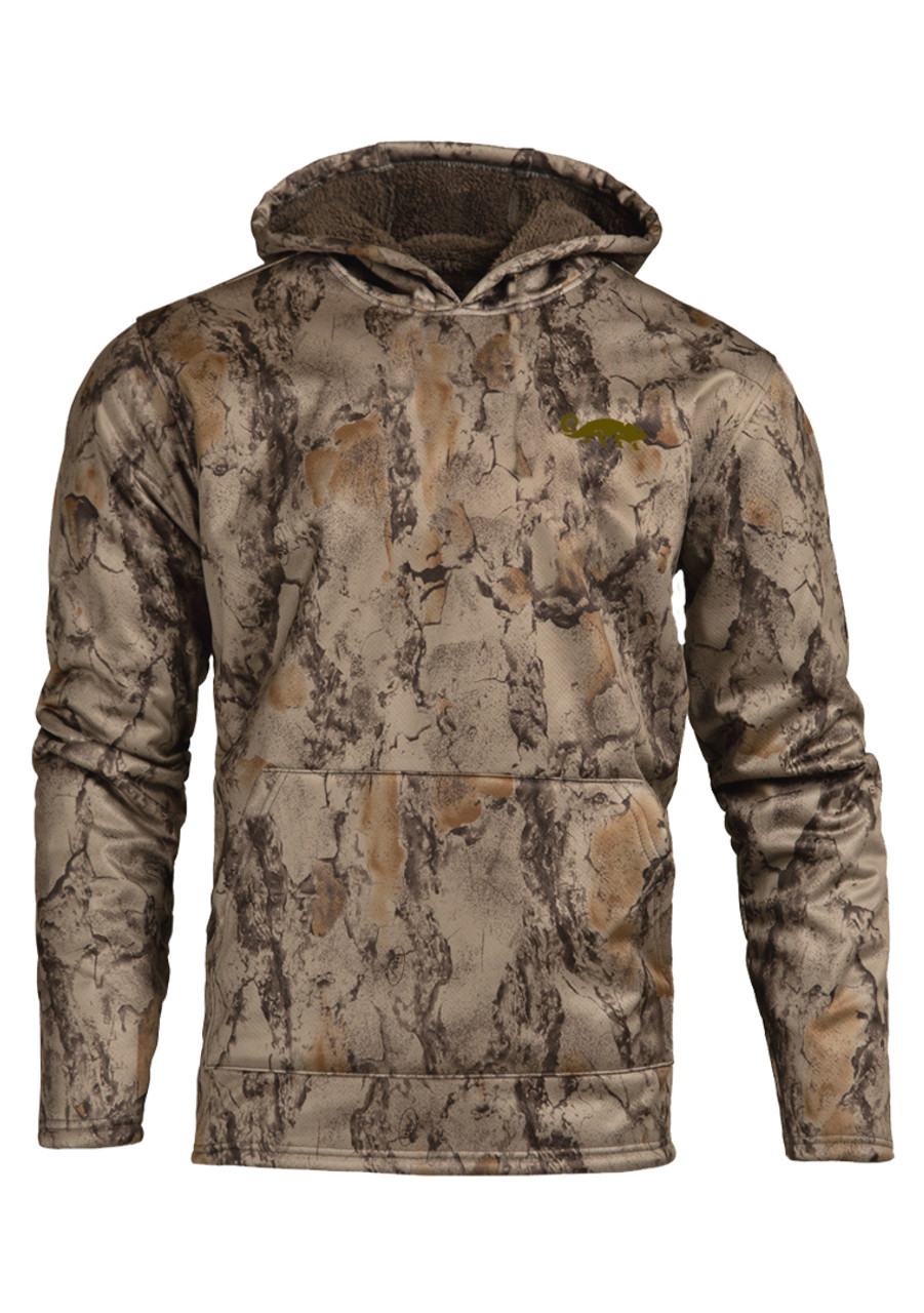 Natural Coral Fleece-lined Camo Hoodie | Natural Gear